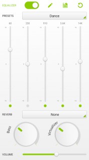 PlayerPro Cloudy Green Skin 4.4. Скриншот 3