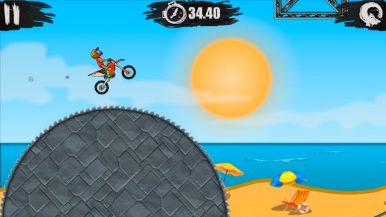 Moto X3M Bike Race Game 1.20.6. Скриншот 1
