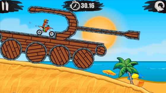 Moto X3M Bike Race Game 1.21.10. Скриншот 3