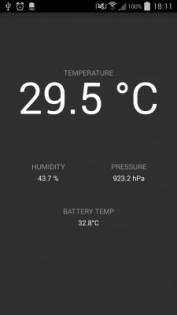 MeteoDroid Station 2.3. Скриншот 1