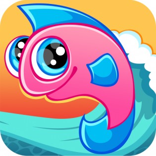Tiny Fish Escape — Ocean Chase. Скриншот 1