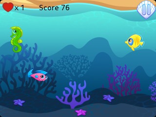 Tiny Fish Escape — Ocean Chase. Скриншот 2