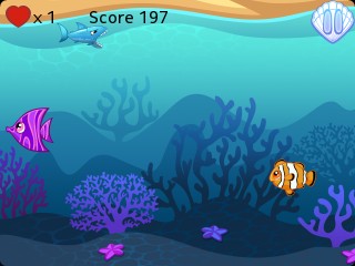 Tiny Fish Escape — Ocean Chase. Скриншот 3