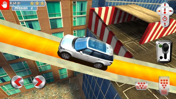 Roof Jump Car Parking. Скриншот 2