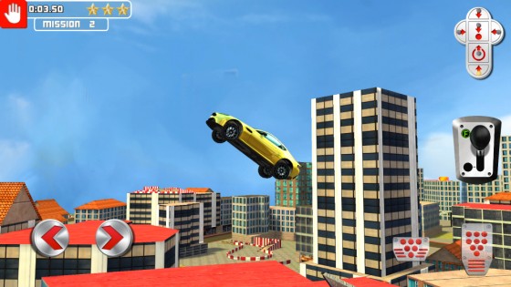 Roof Jump Car Parking. Скриншот 3