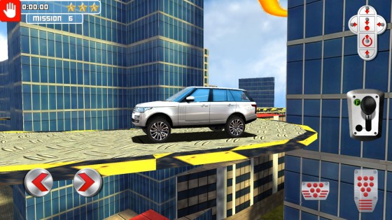 Roof Jump Car Parking. Скриншот 5