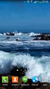 Ocean Waves Live Wallpaper 59 — 2.0. Скриншот 1