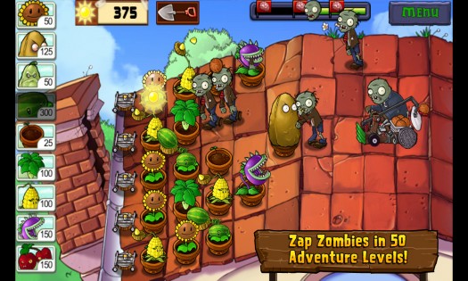 Plants vs Zombies 3.5.3. Скриншот 3