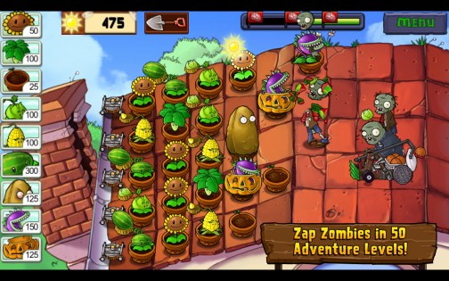 Plants vs Zombies 3.6.1. Скриншот 12