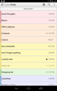 ColorNote 4.5.3. Скриншот 16