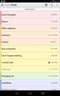 ColorNote 4.6.6. Скриншот 16