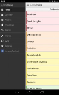 ColorNote 4.6.1. Скриншот 21