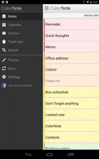 ColorNote 4.6.6. Скриншот 21