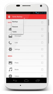 Santa Backup 2.5.2. Скриншот 1