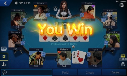 Shahi India Poker HD 7.1.208. Скриншот 5