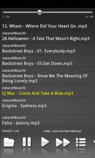PocketMP3 Deluxe 2.9. Скриншот 1