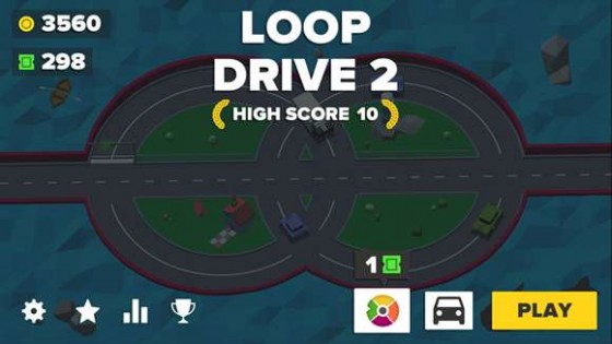 Loop Drive 2: Crash Race. Скриншот 2