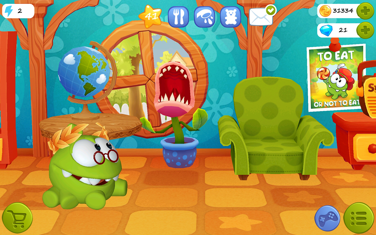 Скачать My Om Nom Free 1.5.3 для Android