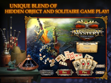 Solitaire Mystery: Stolen Power 1.4. Скриншот 6