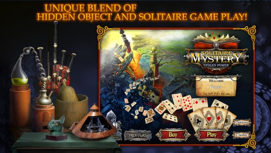 Solitaire Mystery: Stolen Power 1.4. Скриншот 11