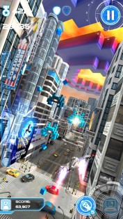 Jet Run: City Defender 1.35. Скриншот 1