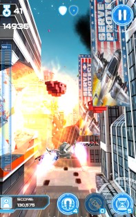 Jet Run: City Defender 1.35. Скриншот 17