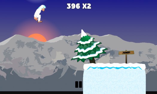 Yeti Run 1.1. Скриншот 2