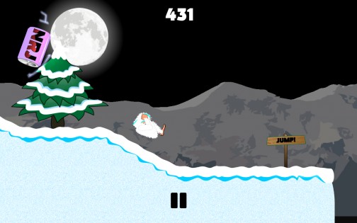 Yeti Run 1.1. Скриншот 6