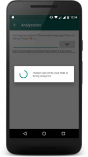 WhatsApp Analyzer 2.6.8. Скриншот 2
