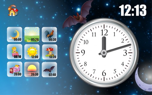 1A: Часы для детей 1.0.7. Скриншот 9