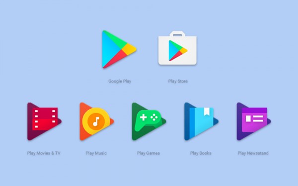 Google представила обновленные иконки для сервисов Google Play