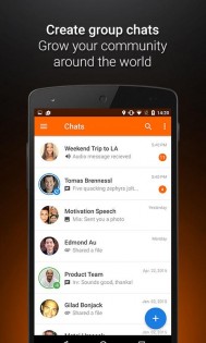 Voxer – рация Walkie Talkie PTT 4.0.51.23064. Скриншот 3