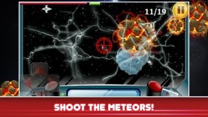 Space Meteorite — Spaceship Shooter. Скриншот 1