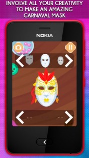 Carnival Mask Creator. Скриншот 1