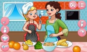 Dress Up Mother — Cook and Fun Together. Скриншот 4