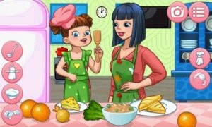 Dress Up Mother — Cook and Fun Together. Скриншот 2