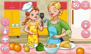 Dress Up Mother — Cook and Fun Together. Скриншот 3