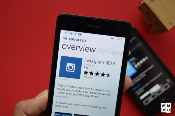Windows Phone 8.1 лишилась официального приложения Instagram*
