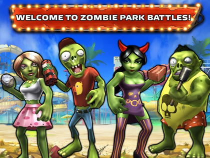Zombie Park Battles 1.6.1. Скриншот 1