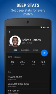 theScore – новости и спортивная статистика 25.11.1. Скриншот 6