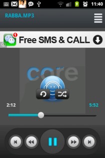 SDcard MusicPlayer 1.0. Скриншот 3