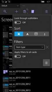File cards: Modern file manager suite. Скриншот 4