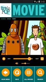 BrainPOP 2.2.12. Скриншот 1