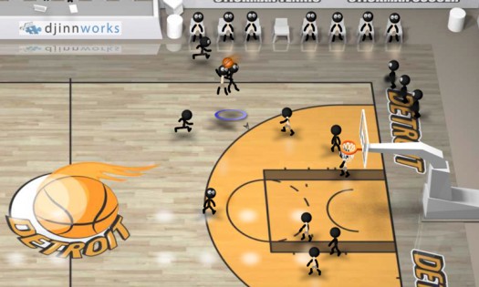 Stickman Basketball 2.4. Скриншот 3