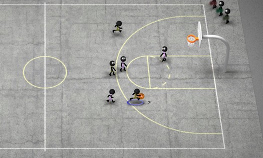 Stickman Basketball 2.4. Скриншот 4