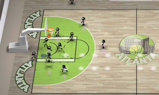 Stickman Basketball 2.4. Скриншот 7