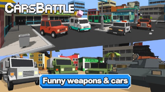 Tanks vs Cars Battle 3.006. Скриншот 3