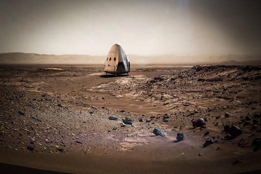 SpaceX планирует отправить на Марс космический корабль Red Dragon