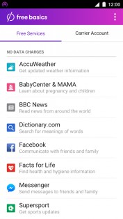 Free Basics by Facebook* 166.0.0.0.169. Скриншот 1