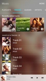 Samsung Music 16.2.40.5. Скриншот 2